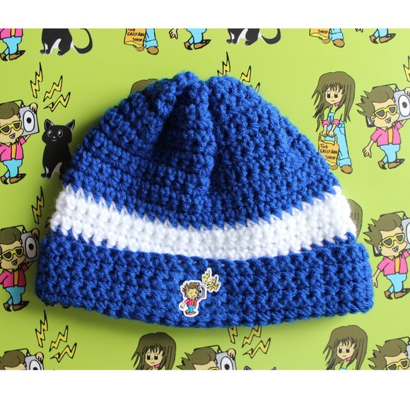 The Band Tee Shop Accessories - Custom Crocheted Boombox Benny Winter Toque Hat